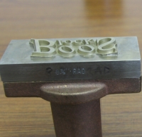 branding iron dies