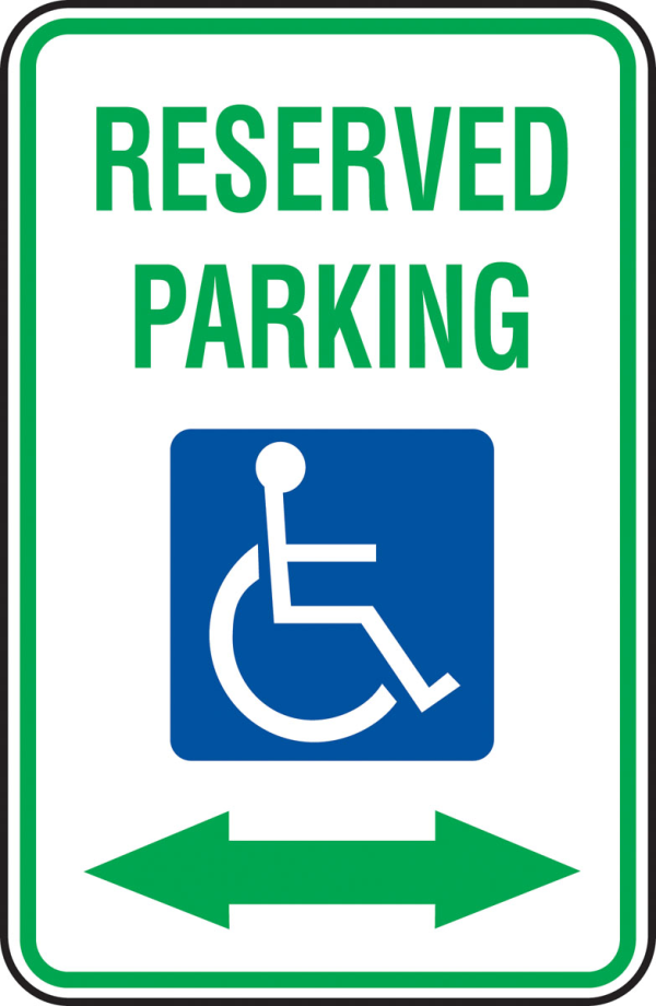 custom parking sign 2