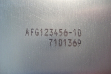 ink jet coding nonporous surface thumb