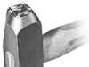 marking hammer cut letter