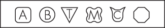 cut letter examples for marking hammers