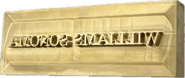 Branding iron die