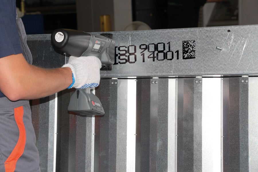 Portable Inkjet Printer Gun for Large Character Printing and Coding