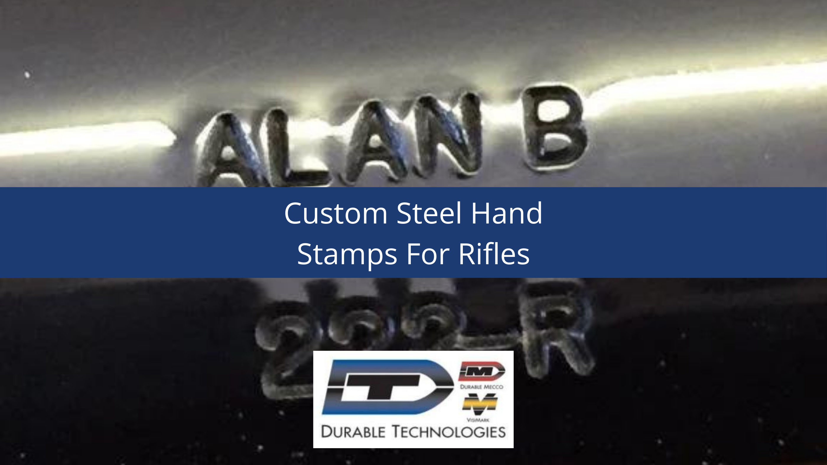 Custom Steel Hand Stamps For Rifles