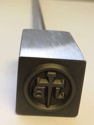 Custom Steel Stamp for Blacksmith and Farriers