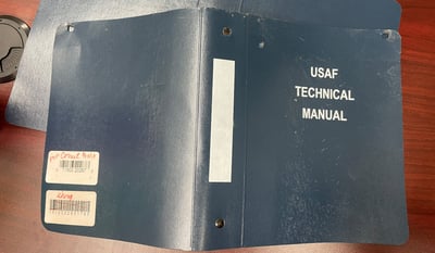 USAF memo binder