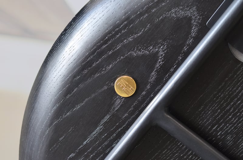 Stamped Hume maker mark made with a custom metal hand stamp