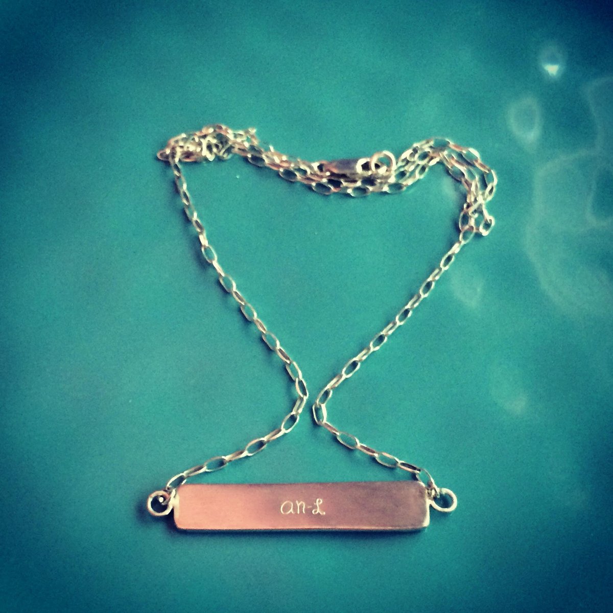 Custom stamped jewelry
