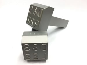 steel stamps for metal:  custom shank