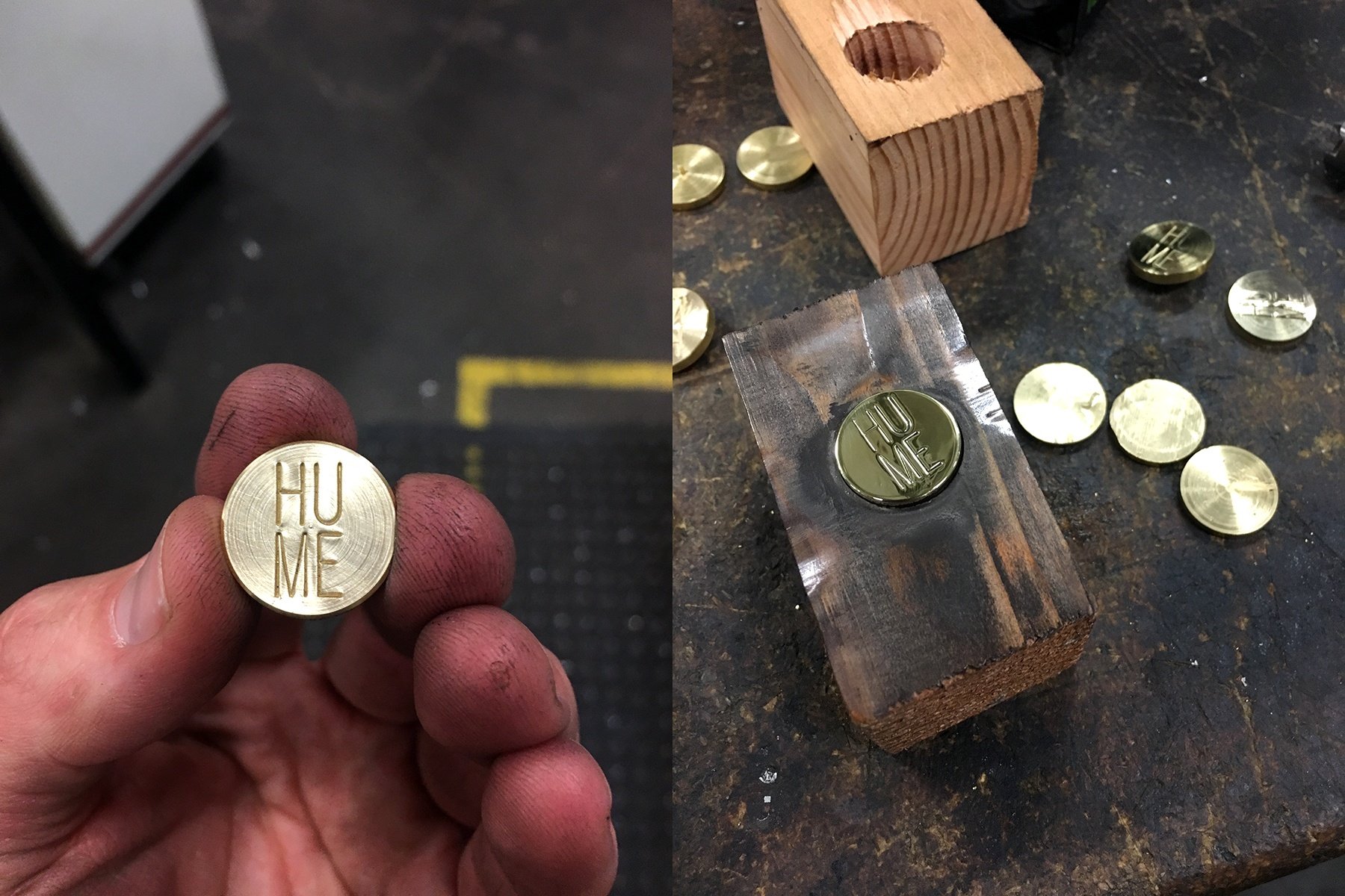 Custom Handheld Metal Stamp For Multiple Materials